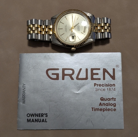 Vintage Gruen Precision Men's Watch - Picture 6 of 9